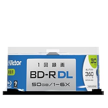 ビクター Victor 1回録画用 BD-R DL VBR260RP30SJ2 Amazon.co.jp: ビクター Victor 1回録画用 BD-R DL